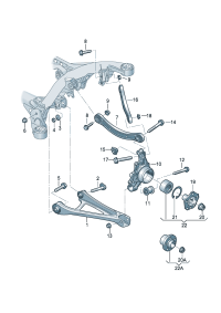 7L8505435A-Housing assy-wheel bearing
