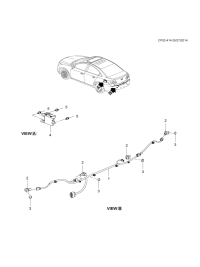 90872155-Cord, rr license lamp