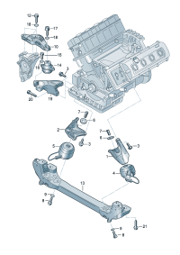 4E0199307AR-BRACKET ASSY-AIR INTAKE