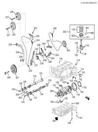 12674703-SENSOR, CRANK POSITION