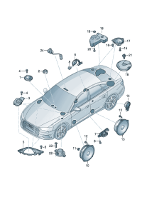 4K0035709-SPEAKER UNIT