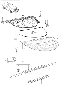 99763141103-Taillight Deprecated parts
