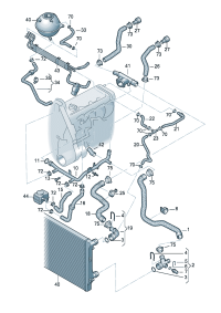 2K0122157F-WATER HOSE