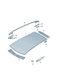5N7817111E-Roof top