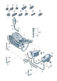 3D0616005P-Gas delivery unit Complete: