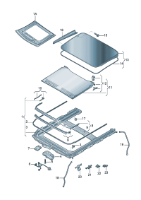 8WD877041-Sliding roof