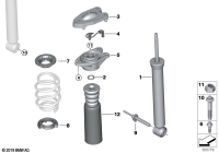 37106886494-VDC, shock absorber rear