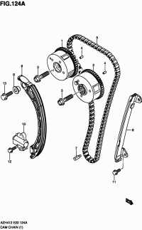 1281169L00-CHAIN GUIDE H25A