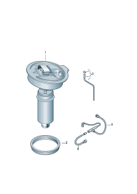 8E0906087N-Fuel pump Reservoir tank