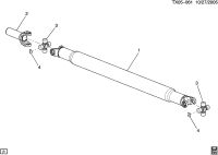 22845688-SHAFT,PROP(CODE AACU AAK6 PU1 SX1)(INCLS 2-4)(ACDelco #22845688)