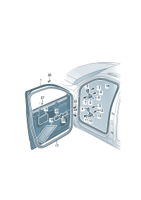 55G837249-LINK-CHECK,REAR DOOR