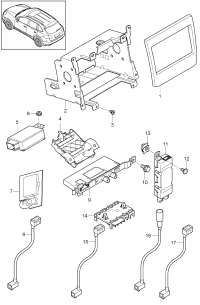 95864232700-BRACKET,HARNESS