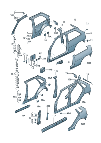 5X3809029P-Enclosure, side