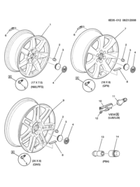 9597754-Wheel, 17X7