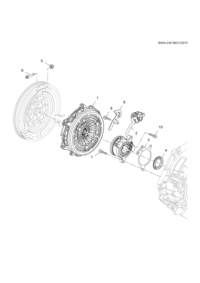 24270578-Plate assy-clutch