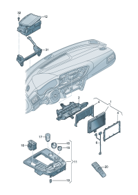 4GD919606A-Display unit For multi-media interface MMI    D-18.04.2016