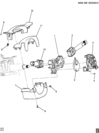 22894391-Switch assy-windshield wiper & washer (AC-DELCO #22894391)