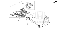 53220TZXH01-Set, steering column (rewritable)