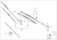 61619449947-Arm wiper