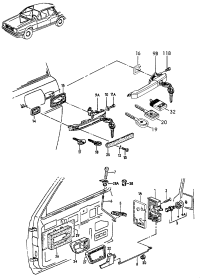 321837235A-Housing, incar console