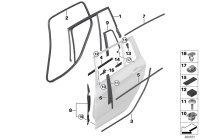 51358498429-W/strip dr r lh