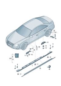 4H0853921C-Bracket, trim Contained: