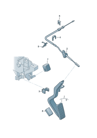 4B1721555-CABLE,ACCEL