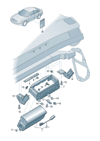 4B1880204G-Air bag unit