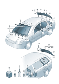 4C0845201-Glass door