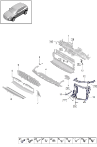 95B121699MOK1-Duct assy-air Damper, air conditioner