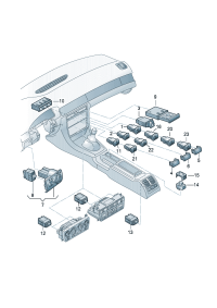 4B0927133C-Switch, for drive Skid control