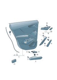 81D959527-Plate, switch