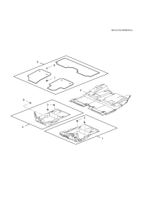 23412729-Carpet, front floor (including 3)