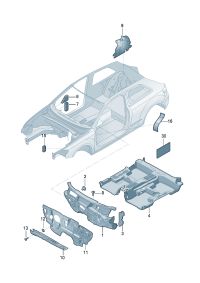 81D863993-Damper, drain channel