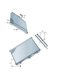 4G5861325D-Glass-back window Roller shade