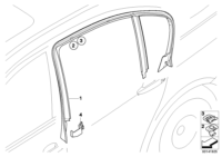51347120801-Cover sash rr door lh