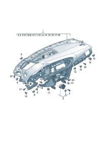 4G8857001M-Panel, w/duct