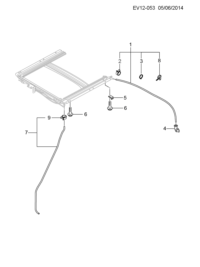 95950299-Hose (incl. 2,3, 8)