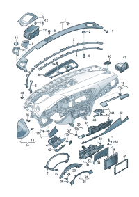 4GD857051-Finisher, for window Guard rod