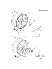 9595747-Wheel, 17X7