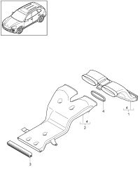 95857315400-GRILLE ASSY-REAR COOLER,OUTLET