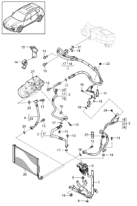 95857373852-Coolant hose Heat exchang