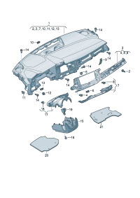 8YG857001-Panel, w/duct