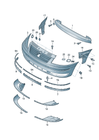 7M3807105B-Frame compl f obk