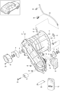95861875510-Control unit, Transfer case  Deprecated parts