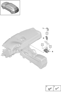 9Y0713140D-Select lever Piece assy-lwr