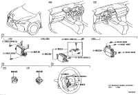 8463253010-Switch assy, cruise control main