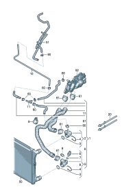 5QA121049D-WATER HOSE
