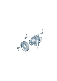 3D0422154P-STEERING PUMP 120B-PANAM