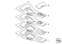 51167903962-Console assy-trim center front